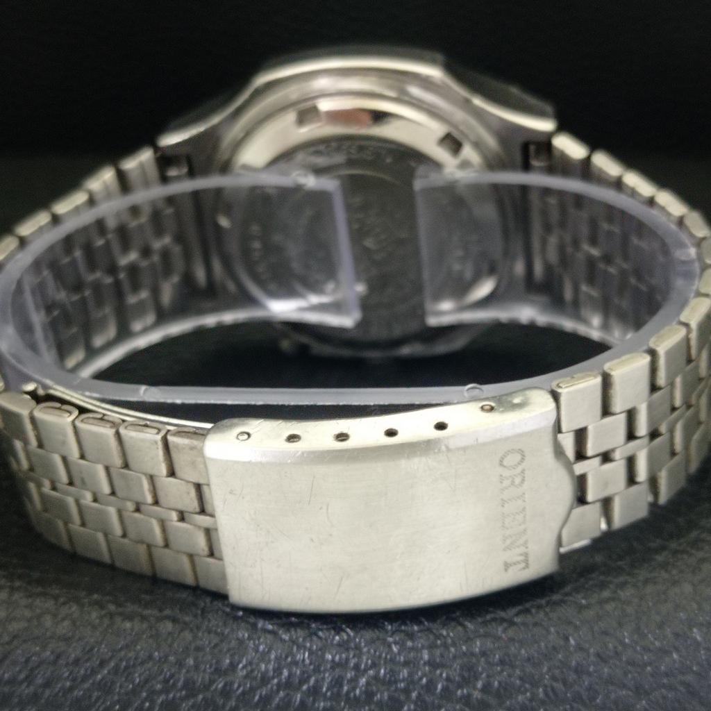 VINTAGE ORIENT AUTOMATIC JAPAN 46943 MENS ORIGINAL DIAL WATCH A700167-5 R201-a700167