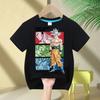 Dragon Ball T-Shirt Kinder Tops T-Shirt Anime Figuren Son Goku Super Saiyan T-Shirt Jungen T-Shirts Kinderkleidung Sommer Kurzarm