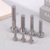 Titanium Alloy Flange Head Screw M6M8M10 Motorcycle, Car Modification, Weight Reduction, External Hexagonal Screw