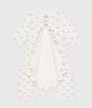 Bodyjama A0ATX Green 12 Months 74cm [Petit Bateau] Off-white/Light