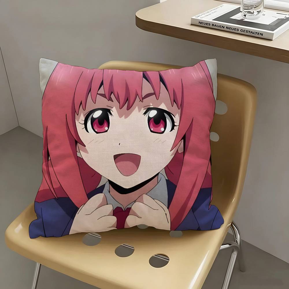 1pc Non Toyoguchi Anime Characters Pillow Case Fashion Square Pillowcase Bedroom Sofa Room Ins Decoration Leisure