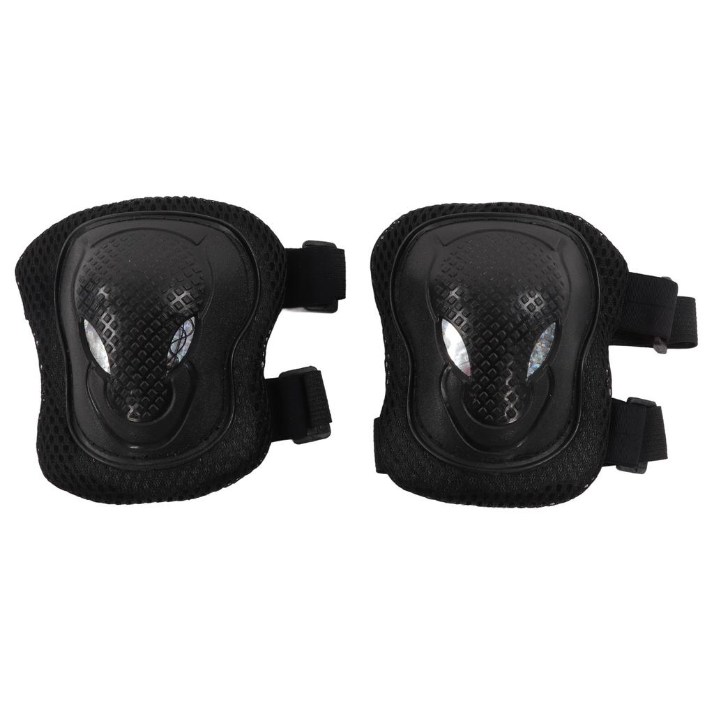 Kinder Erwachsene Sport Schutzausrüstungsset Knie Ellbogenpolster Handgelenkschützer für Rollschuhlaufen 6 Jahre