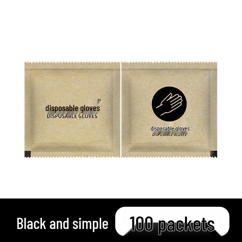 Sapphire Blue Disposable Food-Grade Gloves