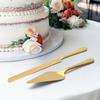 Cake Cutting Set for Wedding - Extended Cake Knife And Server Set Thickened Stainless Steel Cake Cutter and Pie Spatula Great for Birthday