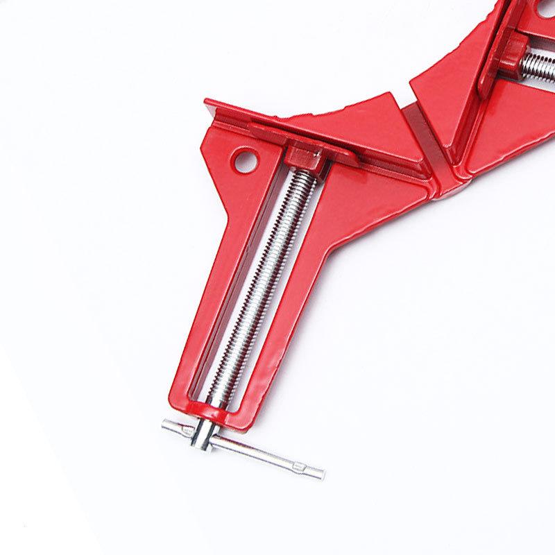 Handmade 90° Aluminum Alloy Right Angle Clamp for Glass Fish Tanks, Photo Frames, and Woodworking