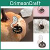 Unique Cartoon Dark Pumpkin Ghost Brooch Stylish Metal Pin For Halloween 2023 Celebration