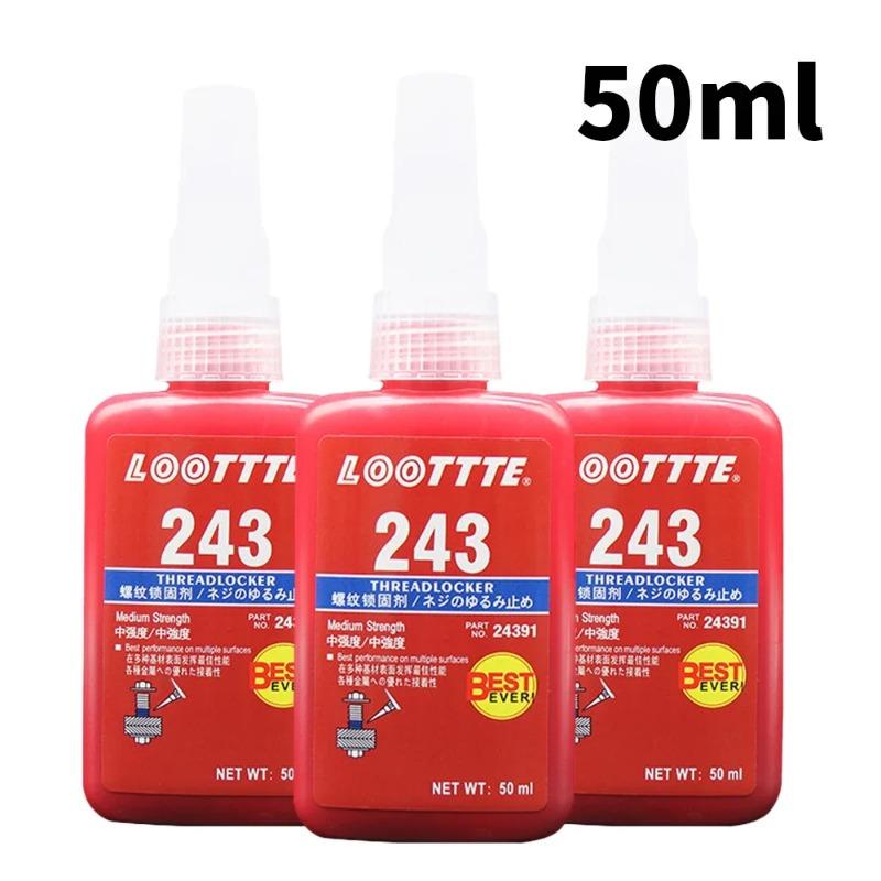 Screw Lock Threadlocker Red Screw Glue Thread Locking Agent Anaerobic Glue Anti-loose Universal Thread Sealants