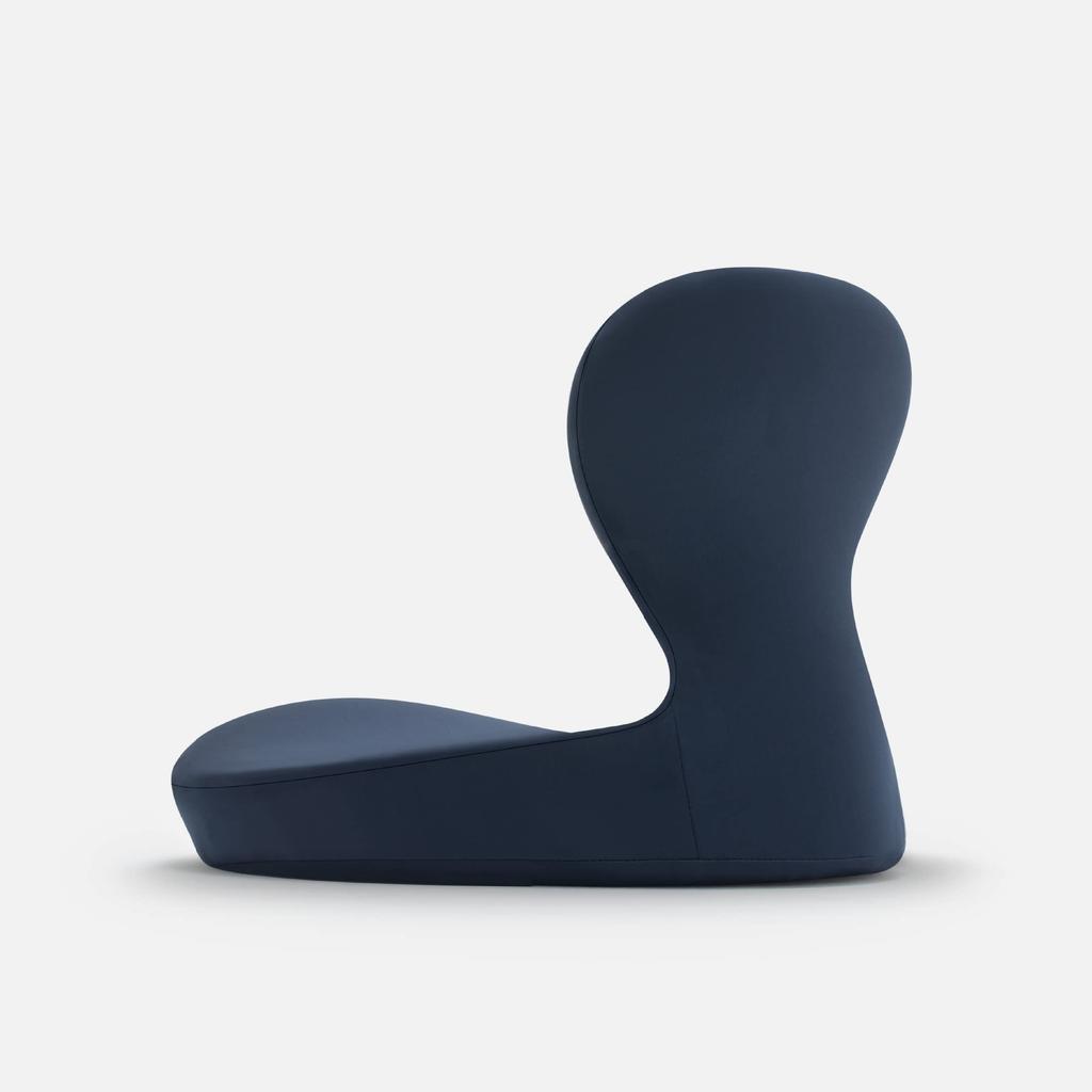And Medical BOLLARDCHAIR Posture Pelvis Lower Back Pain Pelvic Correction Posture Correction Seat Chair Chair (Bollard Chair) (Navy)