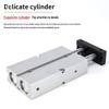 High Thrust Dual Shaft TN Mini Pneumatic Cylinder (Sizes: 10-100mm)