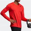 Adidas T Shirts Men's Red Crew Neck Moderate Straight Fit GL9894