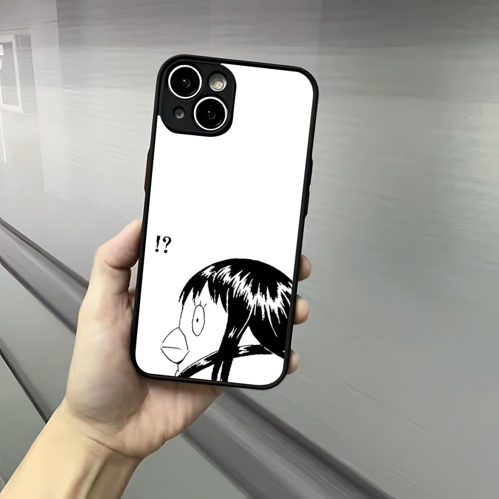 A-Anime Gintama Mr. Raindrop Phone Case For Iphone 17 16 15 14 13 12 Pro Max Xr Air Plus Skin Feel Black Hard Shell Cover