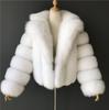 European and American Women's Faux Fur Coat, Imitation Fox Fur, 2023 Autumn/Winter Collection, Suit Collar.