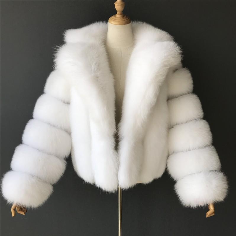 European and American Women's Faux Fur Coat, Imitation Fox Fur, 2023 Autumn/Winter Collection, Suit Collar.