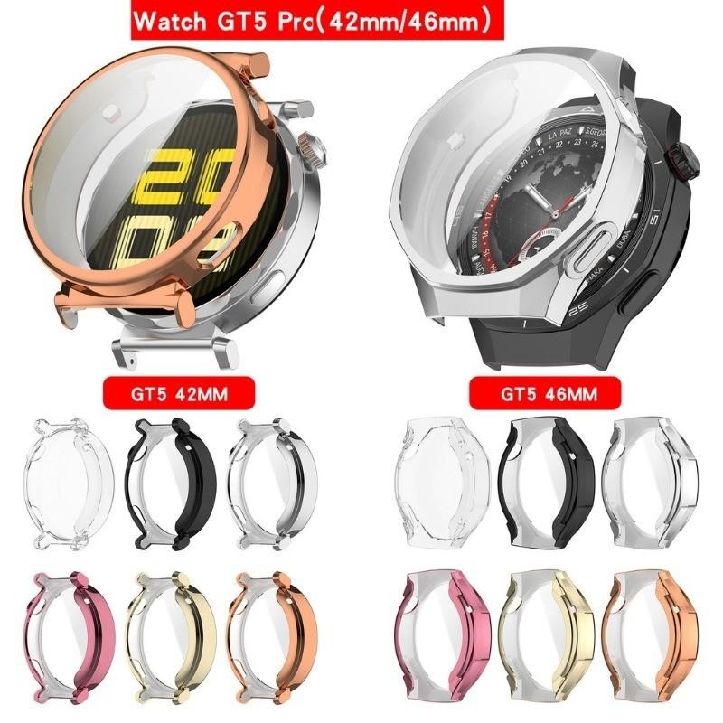 Coque en TPU + bracelet milanais pour Huawei Watch GT 5 41 mm 46 mm, bracelet en métal, bracelet en acier inoxydable pour Huawei GT5 Pro 46 mm 42 mm, coque Correa