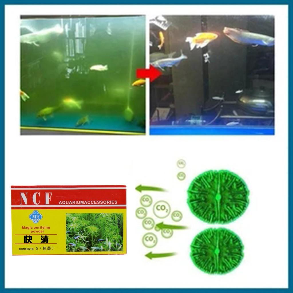 Eco-Aquarium Purifying Powder   Agent Tank moss remover Aquarium