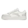 Anta Lifestyle Series Biscuit Shoes Versatile Non-Slip Shock Absorbing Durable Low-Top Skate Shoes Men Sneaker White Gray 912358005-1