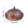 Solid Wood Pan Incense Burner, Indoor Aromatherapy Burner With Sandalwood Incense, Tea Ceremony ,Prayer Rooms, Yoga Decoration