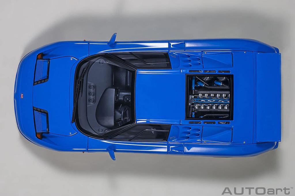 AUTOart Bugatti EB110 SS French Blue Ferdigprodukt 70917 1/18
