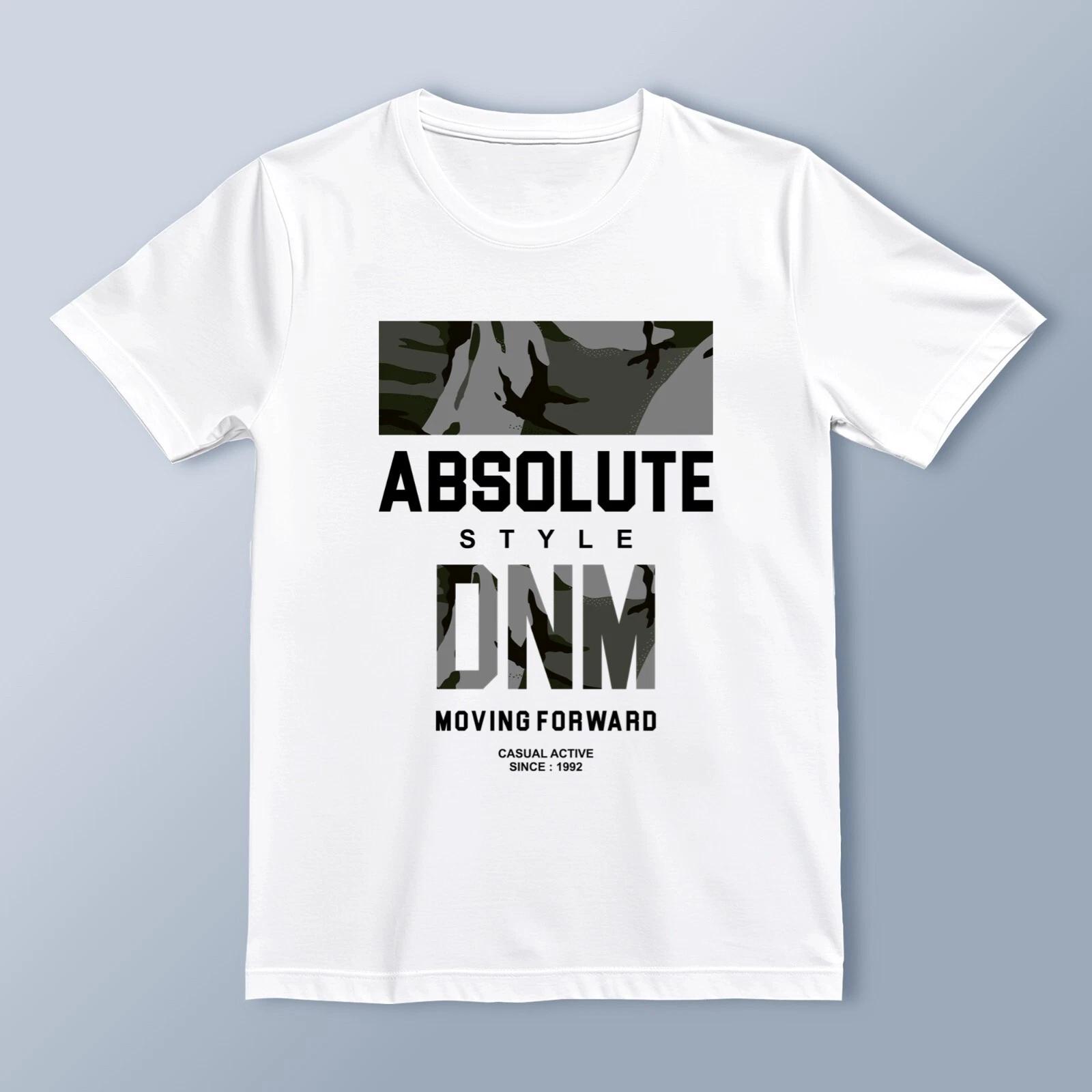 

Absolute Style DNM Urban Streetwear T-Shirt | Camo Print Design | Unisex Casua 2XL