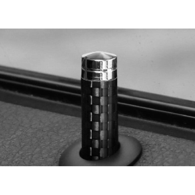 2014-2018 Inner Door Bolt Lock Down Cover Trim Vinyl Carbon Fiber For BMW X5 X6