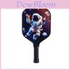 Raquette de Pickleball pour Enfants avec Impression Cartoon et Cadre en Fibre de Carbone Pour Sports Récréatifs Juniors