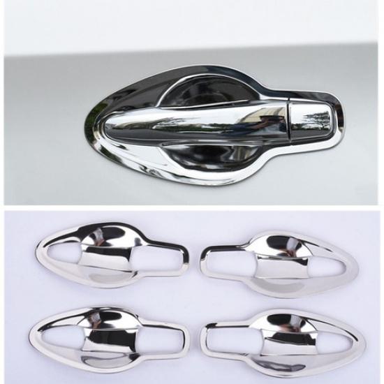Chrome Door Handle Cover Molding Trim 8X For for 2015-2022 nissan murano
