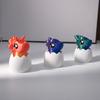 Dinosaur Egg Fidget Clicker, 3D Printed Cute Dinosaur Clicker, Keyboard Fidget Toy, Stress Relief Toy for Office Desk Students