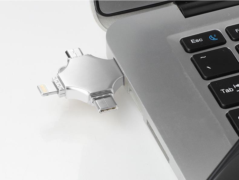 1TB Multi-Device U Disk for Mobile, Apple, Android, and PC - Ideal for Cross-Border Gifting