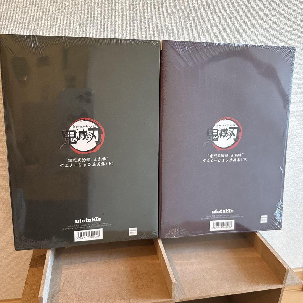 [USED] Demon Slayer: Kimetsu No Yaiba - The Determination Arc - Original Art Book Set (Top and Bottom)