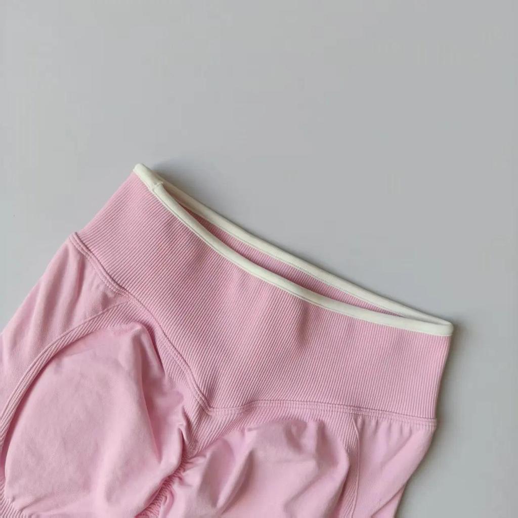Women's Color Block High-Waisted Tummy Control Yoga Pants
