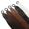 Estensioni Coda di Cavallo Sintetica Liscia Lunghe 70CM Elastico Versatile Parrucca Elegante Pezzi di Capelli per Donne alla Moda