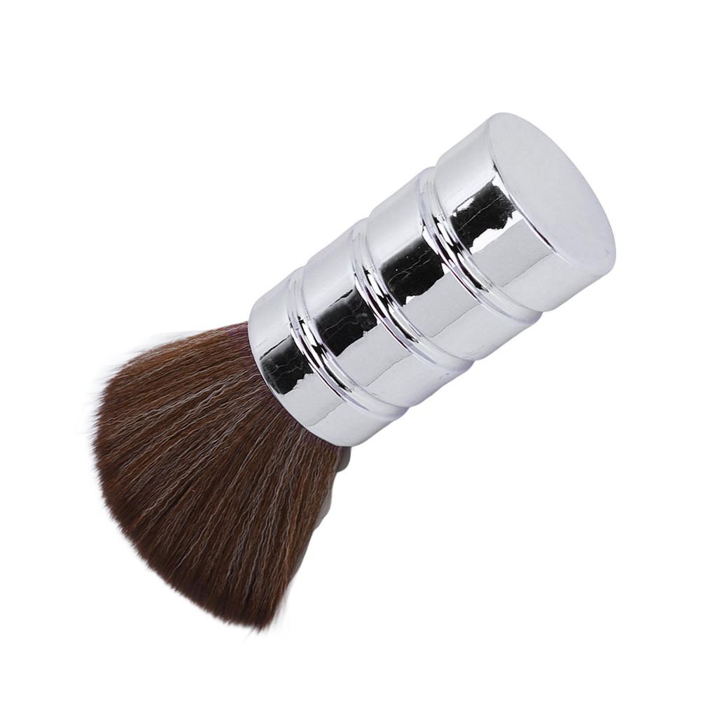 Barber Neck Duster Brush Soft Gentle Electroplating Process Professional Neck Cleaning Brush