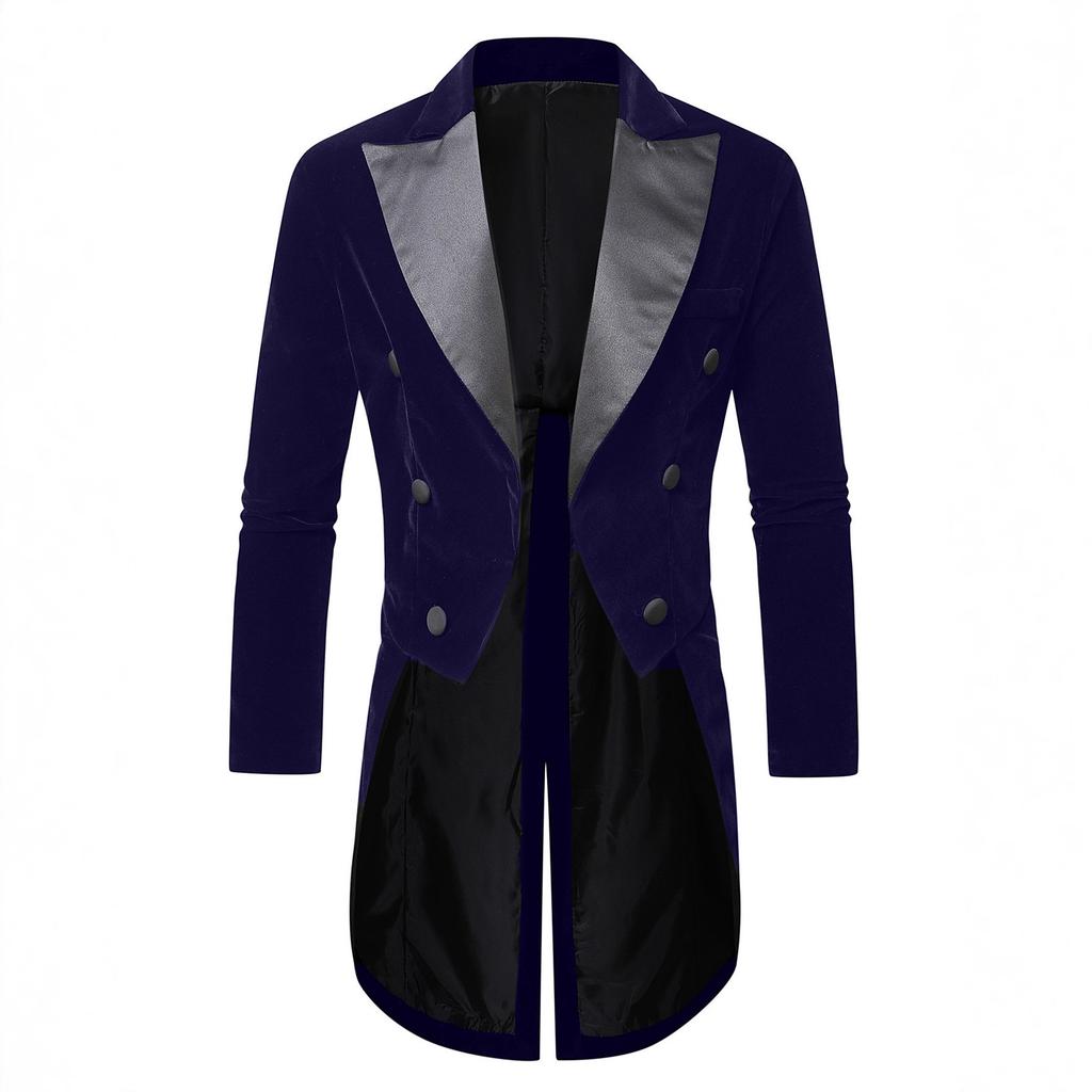 Men'S Casual Velvet Suit Tuxedo Men'S Banquet Suit Stage Performance Dress Jacket