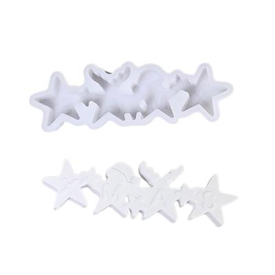 Star Shaped Silicone Crafting Molds for Handmade Candle Resin Art Heat Resistant Easy Demolding Creative Decoration Tool
