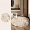 Modern Style Bedroom Decor Round Carpet Minimalist Carpets for Living Room Thicken Plush Bedside Floor Mat Fluffy Soft Study Rug