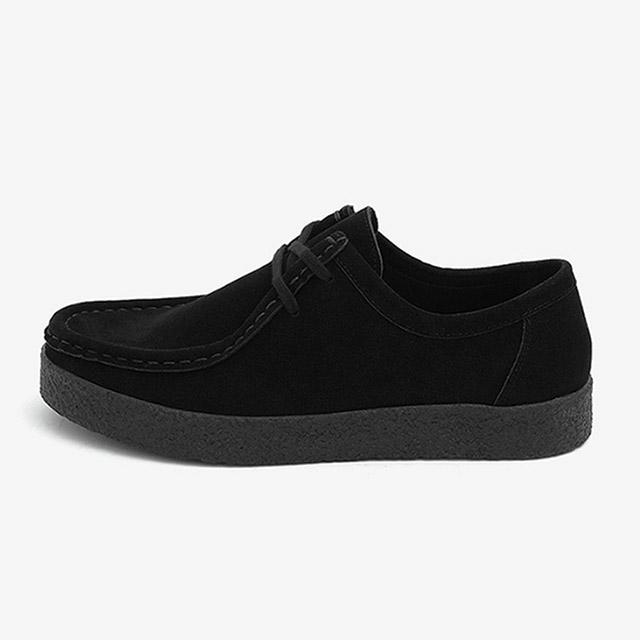 [PASCOROZEN] MS1600-BK Bellon 2-Loch Wallaby Derby Schuhe, MS1600-BK, 7000026480, Beliebte koreanische Schuhe
