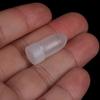 100Pcs Portable Flip Lid Transparent Capsule Storage Containers Pill Box