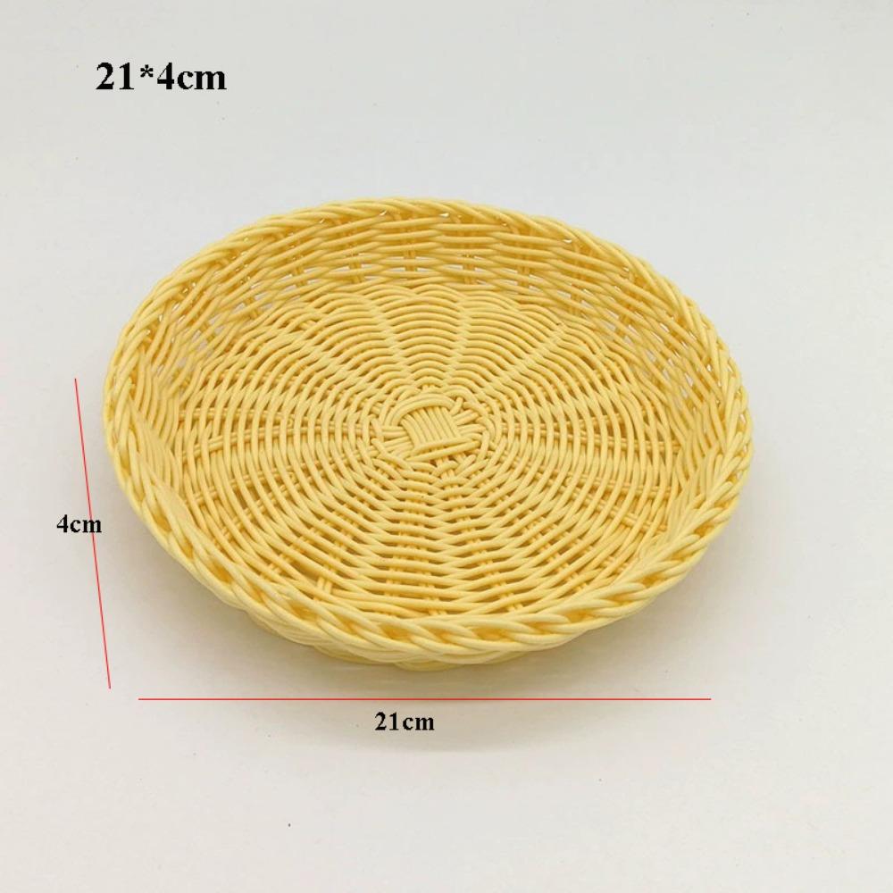 

Hardness Rattan Wicker Woven Serving Baskets Household Handwoven Drain Chopstick Fork Spoon Holder 9 Styles Rattan Basket