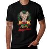 Santa Sphynx Hairless Cat Lovers Christmas Gift TShirt Simple Trendy Casual TShirt