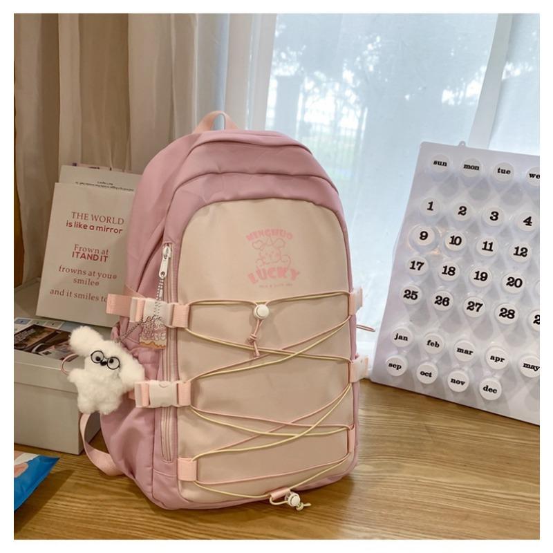 The New Schoolbag Is Fresh and Sweet, Candy Color, Good Girlfriend Travel Backpack, Light, Junior High School Student Backpack.