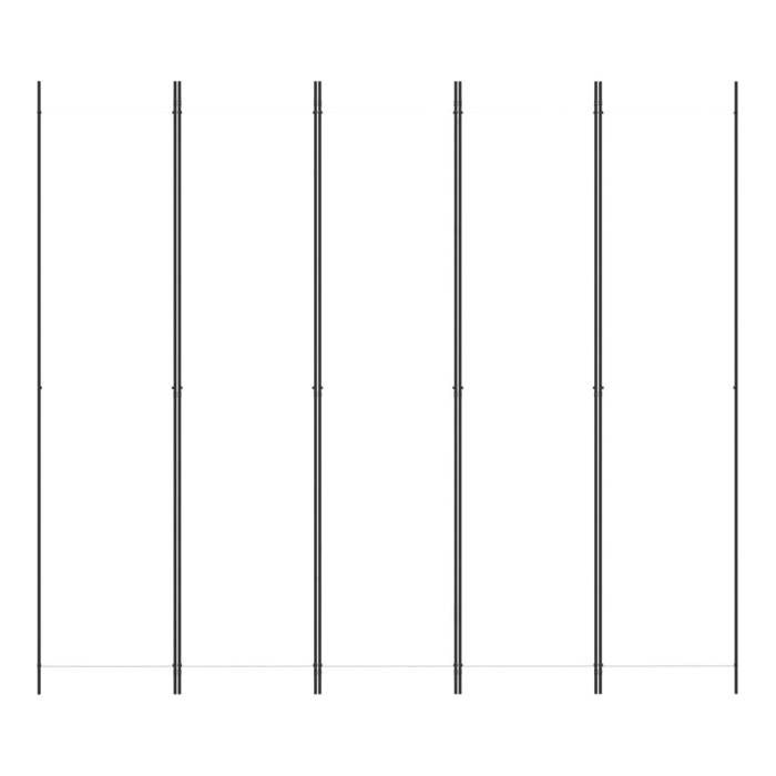 VidaXL Cloison de Séparation 5 Panneaux Séparateur de Pièce Pliable Diviseur Écran d'Intimité Paravent Décoration Salon 350202