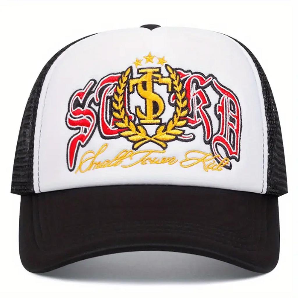 Creative New St Mai Sui Men'S Hip Hop Skateboarding Hat Riding Sunshade Hat Women'S Outdoor Leisure Sports Net Baseball Hat