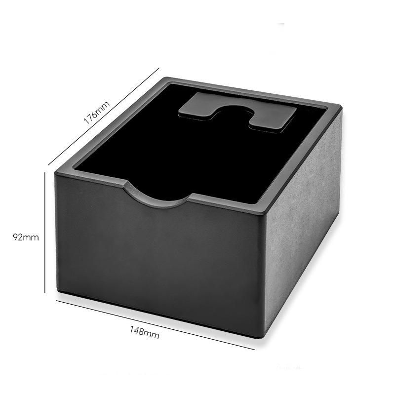 Coffee Knock Box ABS Espresso Grounds Container Detachable Knocking Slag Bucket Anti Slip Base Barista Accessories Maker Tools