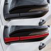 Red Carbon Fiber Car Side Rearview Mirror Cover Sticker For Toyota Hilux 15-21