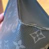 [Usato] Louis Vuitton Pochette Voyage MM 'Tela Monogram Eclipse Nera' - Molto Buono #1YRY3P7