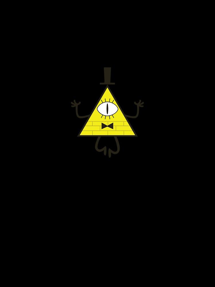 Gravity Falls Bill Cipher Oversized T-Shirt