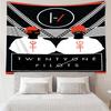 Twenty One Pilots Music Evolution Quick-Dry Tapestry Hanging for Bedroom,Livingroom, Playroom,Decor Art Room Wall Tapestry Holiday and Birthday Gifts