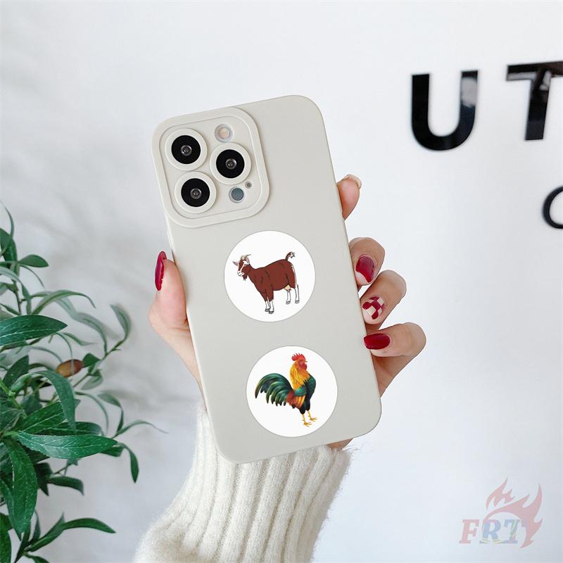 500Pcs/Roll Farm Animals Kids Rewards Stickers - DIY Scrapbooks Album Decor Sealing Label Decals