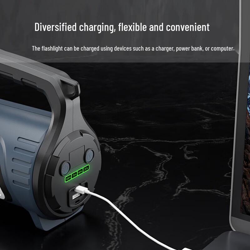 Shenhuo M16 High-Power Rechargeable LED Searchlight