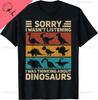 Funny Dinosaur Vintage Dinosaur Outfit Types of Dinosaurs TShirt Unisex Summer Streetwear Tops Mens Clothing Printed Tshirt